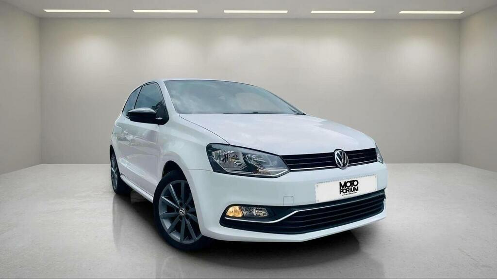 Volkswagen Polo 1.0 Bluemotion Tech Se Design Euro 6 Ss White