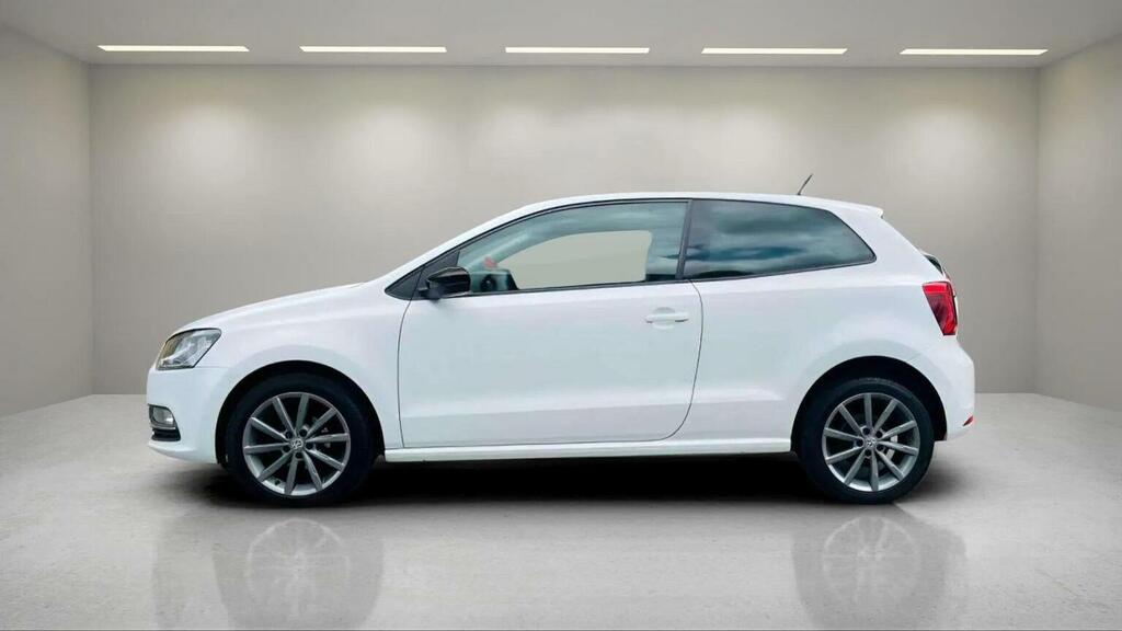 Volkswagen Polo 1.0 Bluemotion Tech Se Design Euro 6 Ss White #5