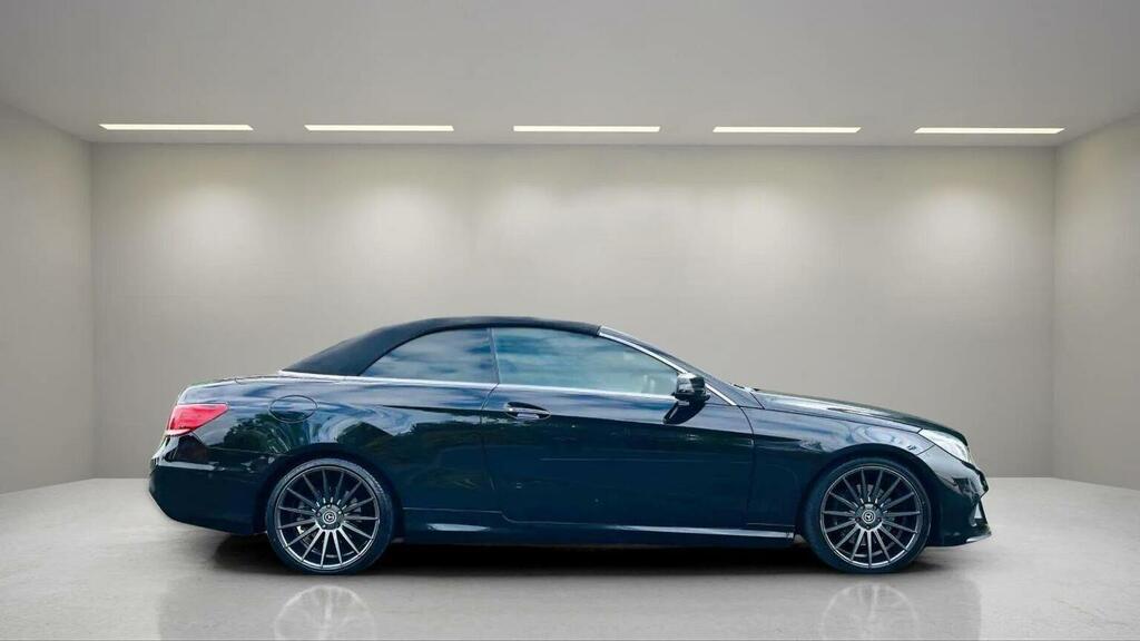 Mercedes-Benz E Class 3.0 E350d V6 Bluetec Amg Sport Cabriolet G-tronic Black #4
