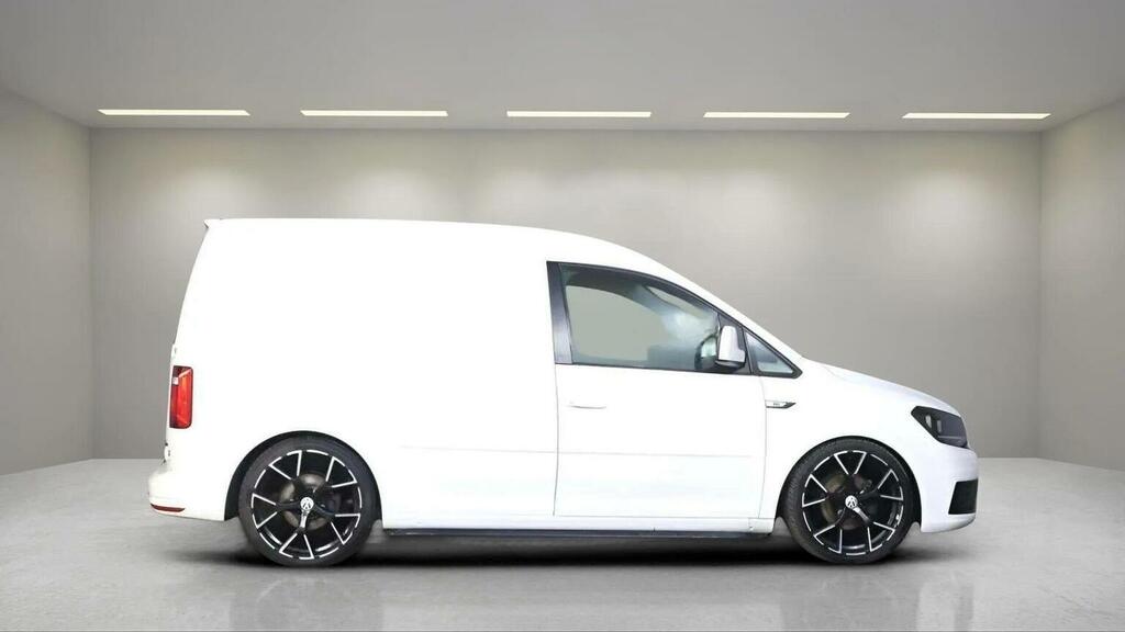 Volkswagen Caddy 2.0 Tdi C20 Bluemotion Tech Startline Swb Euro 6 White #4