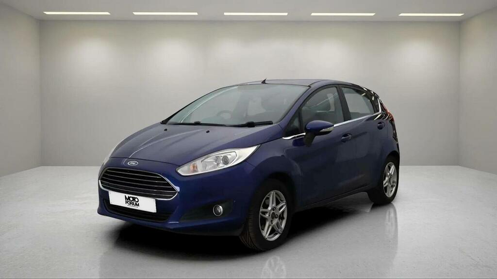 Ford Fiesta 1.6 Zetec Powershift Euro 5 Blue #2