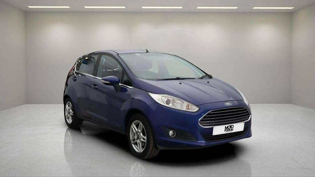 Ford Fiesta 1.6 Zetec Powershift Euro 5 Blue