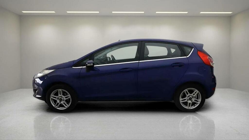 Ford Fiesta 1.6 Zetec Powershift Euro 5 Blue #4