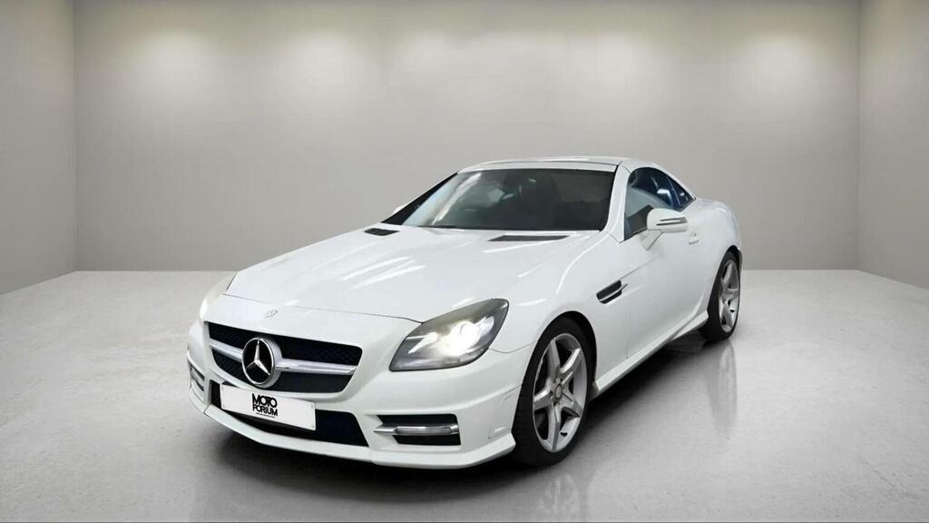 Mercedes-Benz SLK 1.8 Slk200 Blueefficiency Amg Sport G-tronic Euro White #2