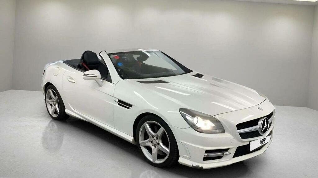 Mercedes-Benz SLK 1.8 Slk200 Blueefficiency Amg Sport G-tronic Euro White #5