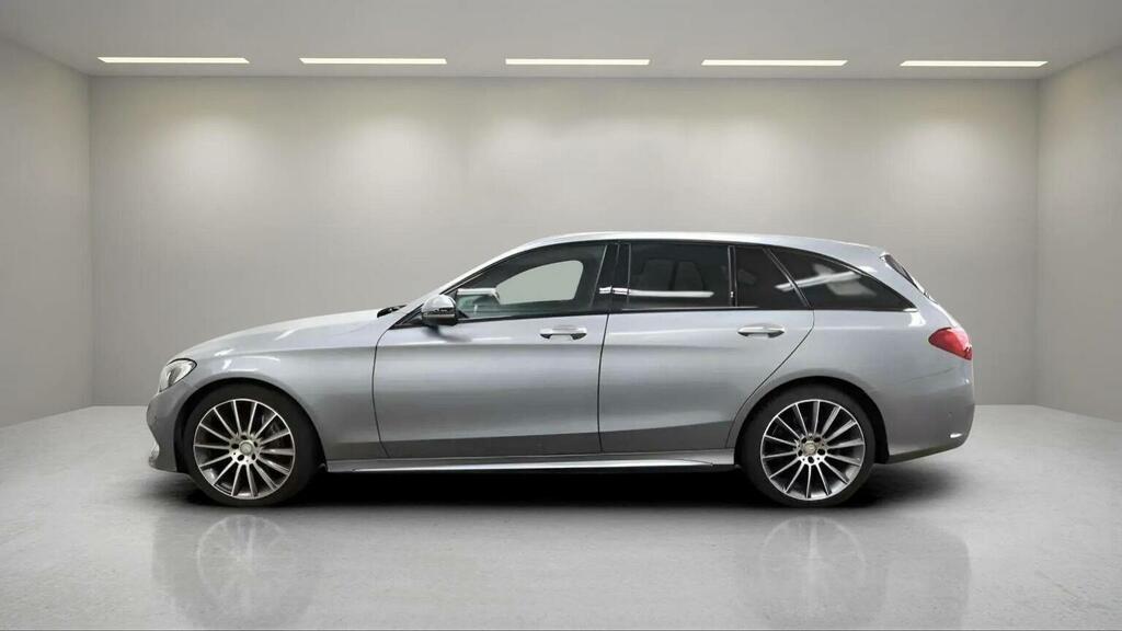Mercedes-Benz C Class 2.1 C220d Amg Line Premium Plus 7G-tronic Euro Silver #4