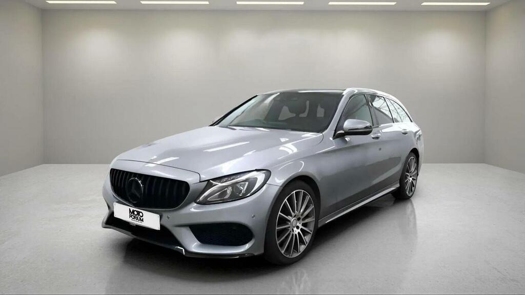 Mercedes-Benz C Class 2.1 C220d Amg Line Premium Plus 7G-tronic Euro Silver #2