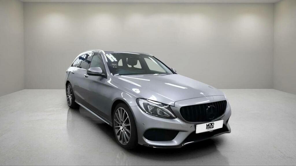 Mercedes-Benz C Class 2.1 C220d Amg Line Premium Plus 7G-tronic Euro Silver