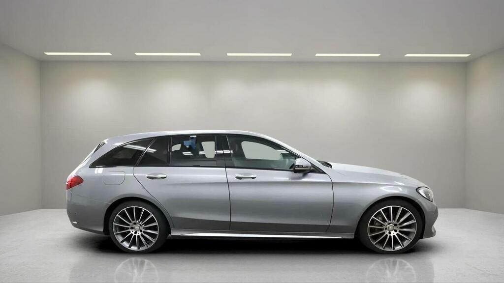Mercedes-Benz C Class 2.1 C220d Amg Line Premium Plus 7G-tronic Euro Silver #3