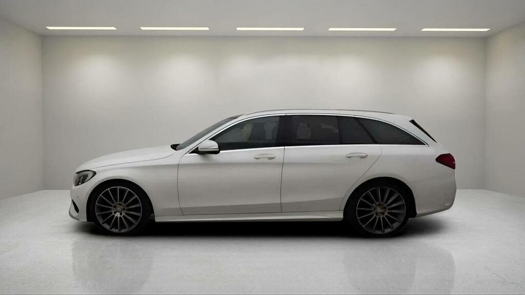 Mercedes-Benz C Class 2.1 C220 Bluetec Amg Line G-tronic Euro 6 Ss 5 White #4