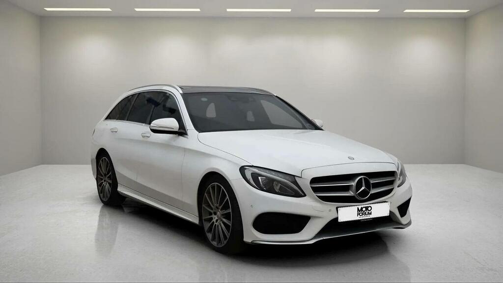 Mercedes-Benz C Class 2.1 C220 Bluetec Amg Line G-tronic Euro 6 Ss 5 White