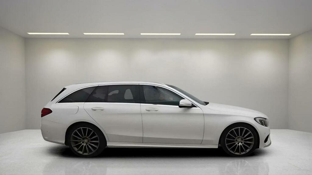 Mercedes-Benz C Class 2.1 C220 Bluetec Amg Line G-tronic Euro 6 Ss 5 White #3
