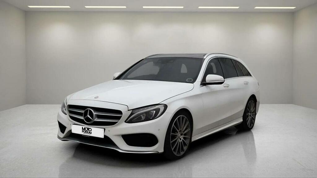 Mercedes-Benz C Class 2.1 C220 Bluetec Amg Line G-tronic Euro 6 Ss 5 White #2