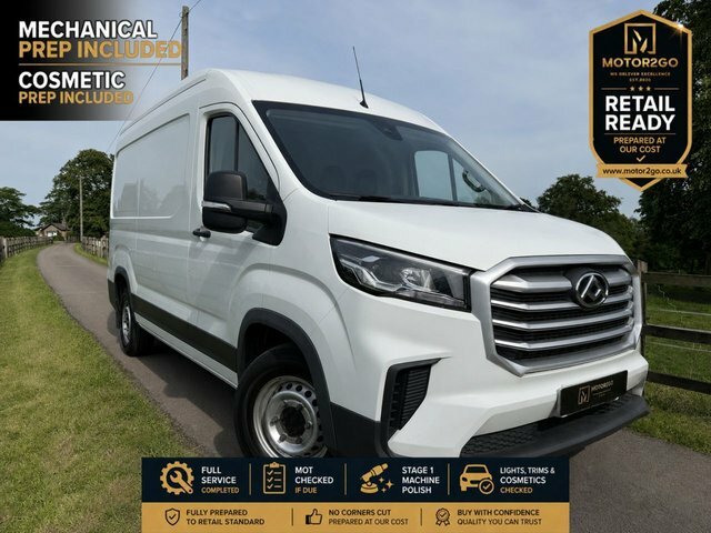 Maxus Deliver 9 Manual White