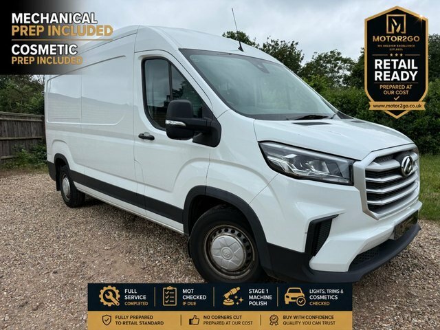 Maxus Deliver 9 Manual White