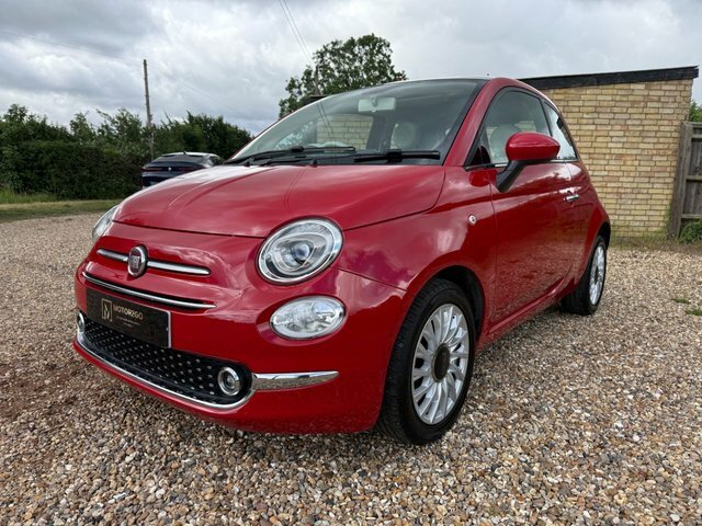 Fiat 500 Automatic NU17EHE Red #6