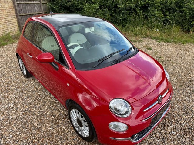 Fiat 500 Automatic NU17EHE Red #2