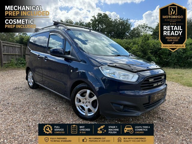 Ford Transit Courier Manual Blue