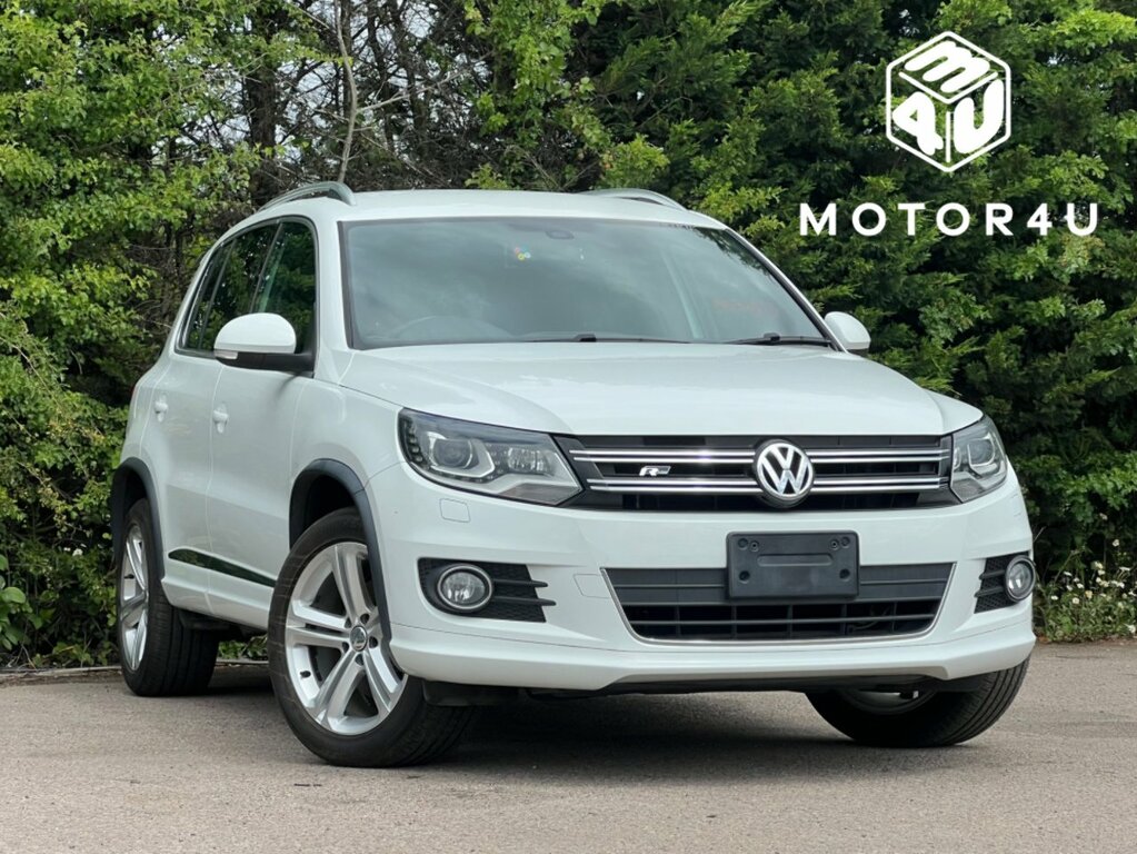 Volkswagen Tiguan R-line Tsi Bluemotion Technology White