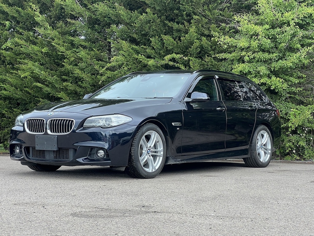 BMW 5 Series 523D M Sport Touring Blue #3