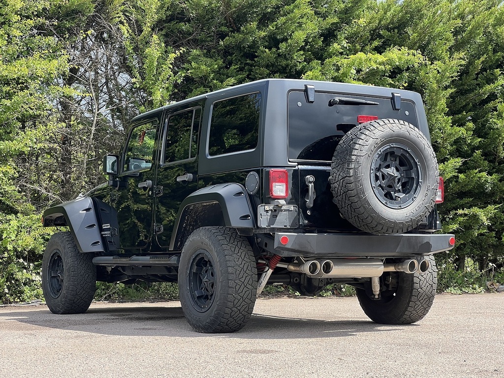 Jeep Wrangler Unlimited Sport  Black #6
