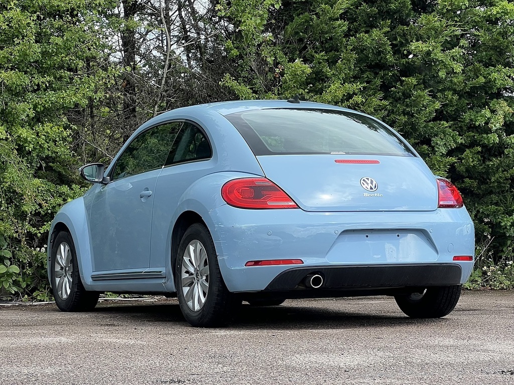 Volkswagen Beetle Design Tsi Dsg Blue #6