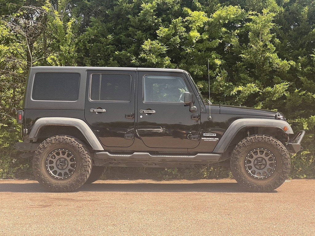 Jeep Wrangler Sport Black #6