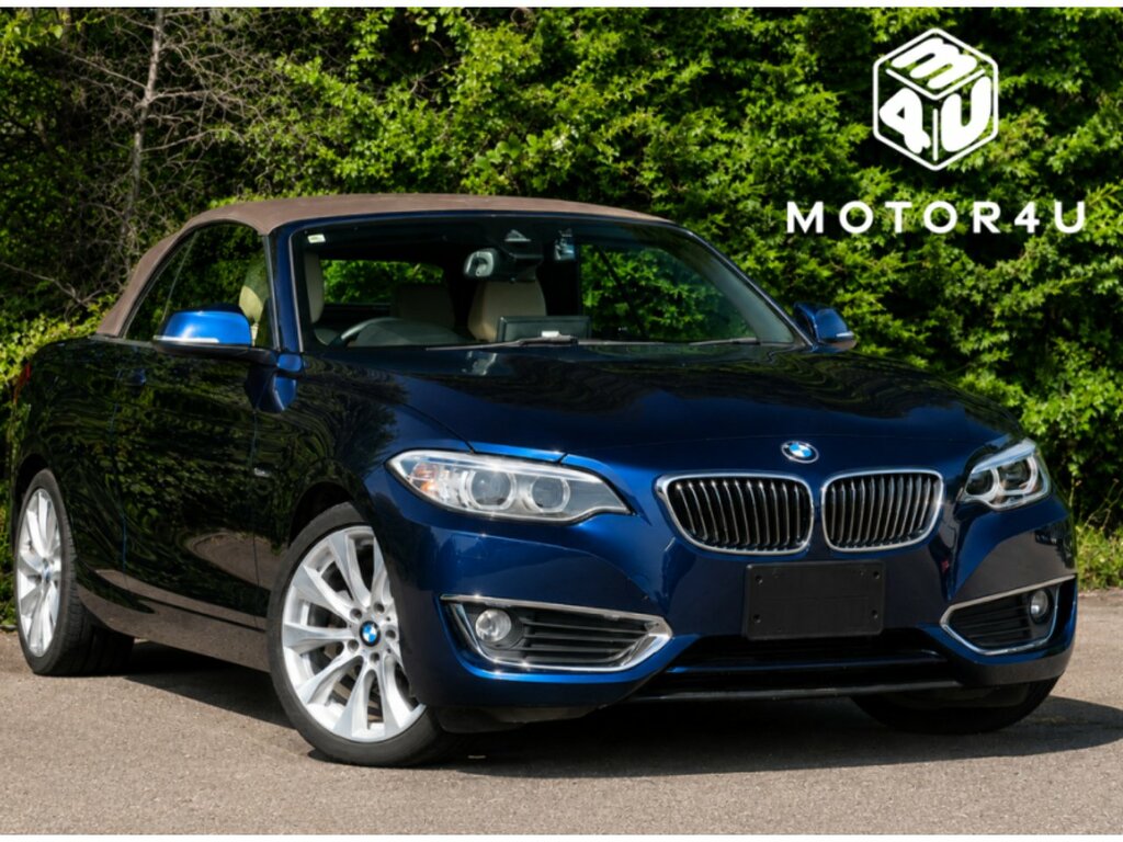 BMW 2 Series 220I Luxury Blue