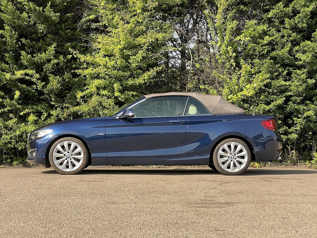 BMW 2 Series 220I Luxury Blue #6