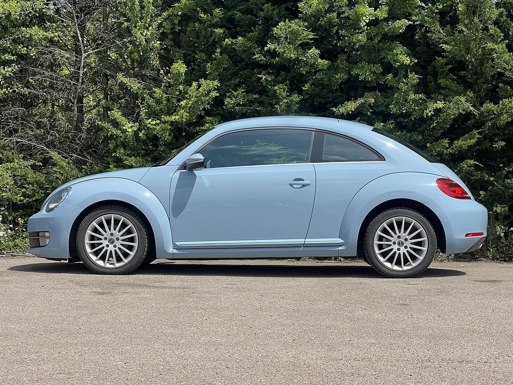 Volkswagen Beetle Design Tsi Blue #5