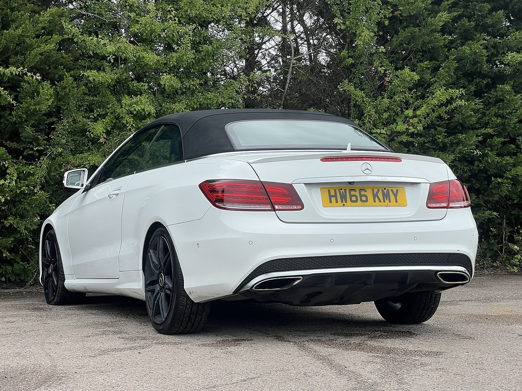 Mercedes-Benz E Class E350d V6 Amg Line Edition HW66KMY White #5