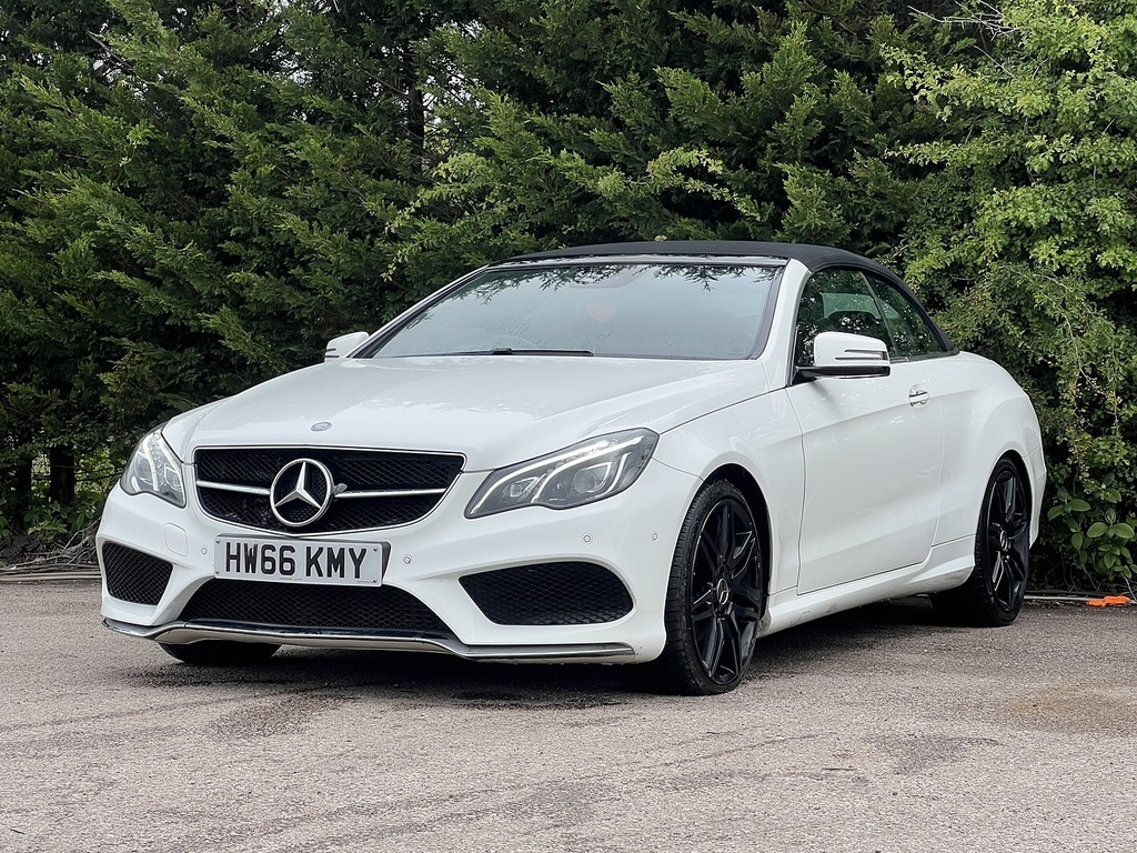 Mercedes-Benz E Class E350d V6 Amg Line Edition HW66KMY White #2