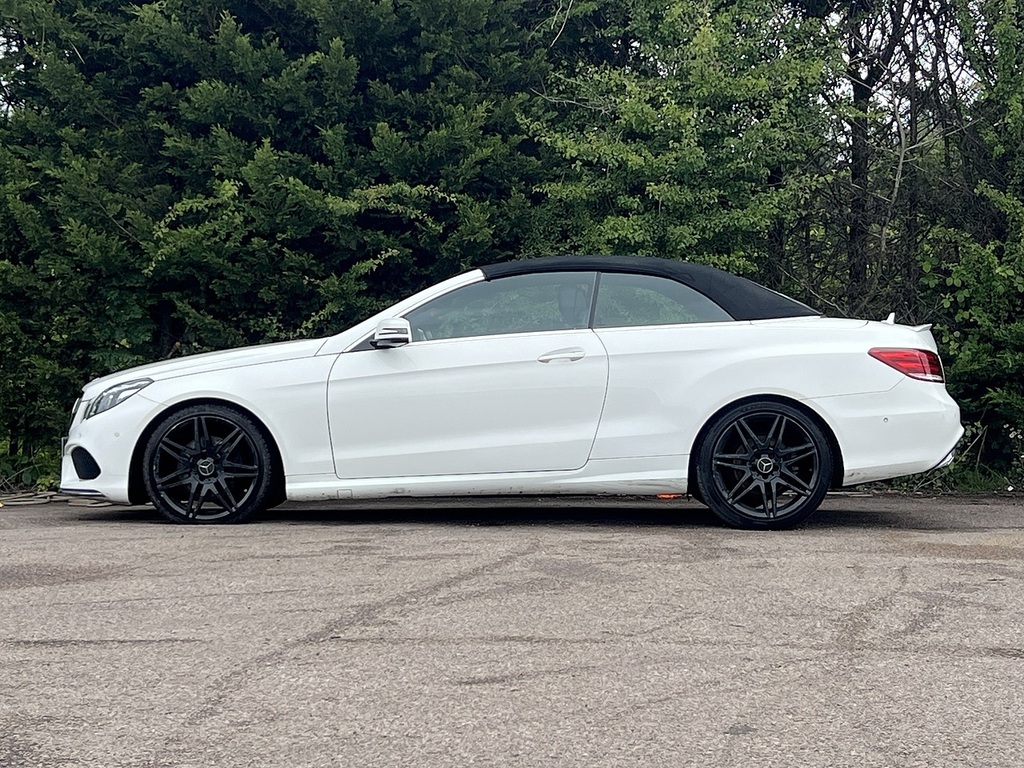 Mercedes-Benz E Class E350d V6 Amg Line Edition HW66KMY White #4
