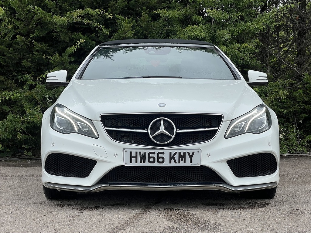 Mercedes-Benz E Class E350d V6 Amg Line Edition HW66KMY White #3