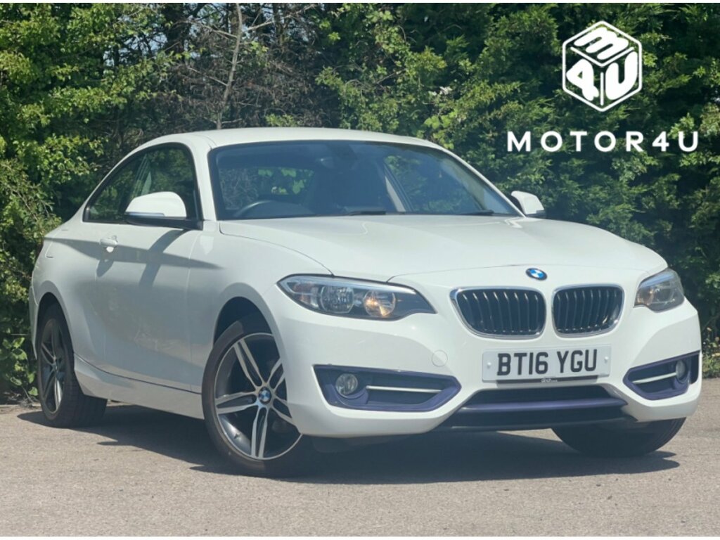 BMW 2 Series 218I Sport White