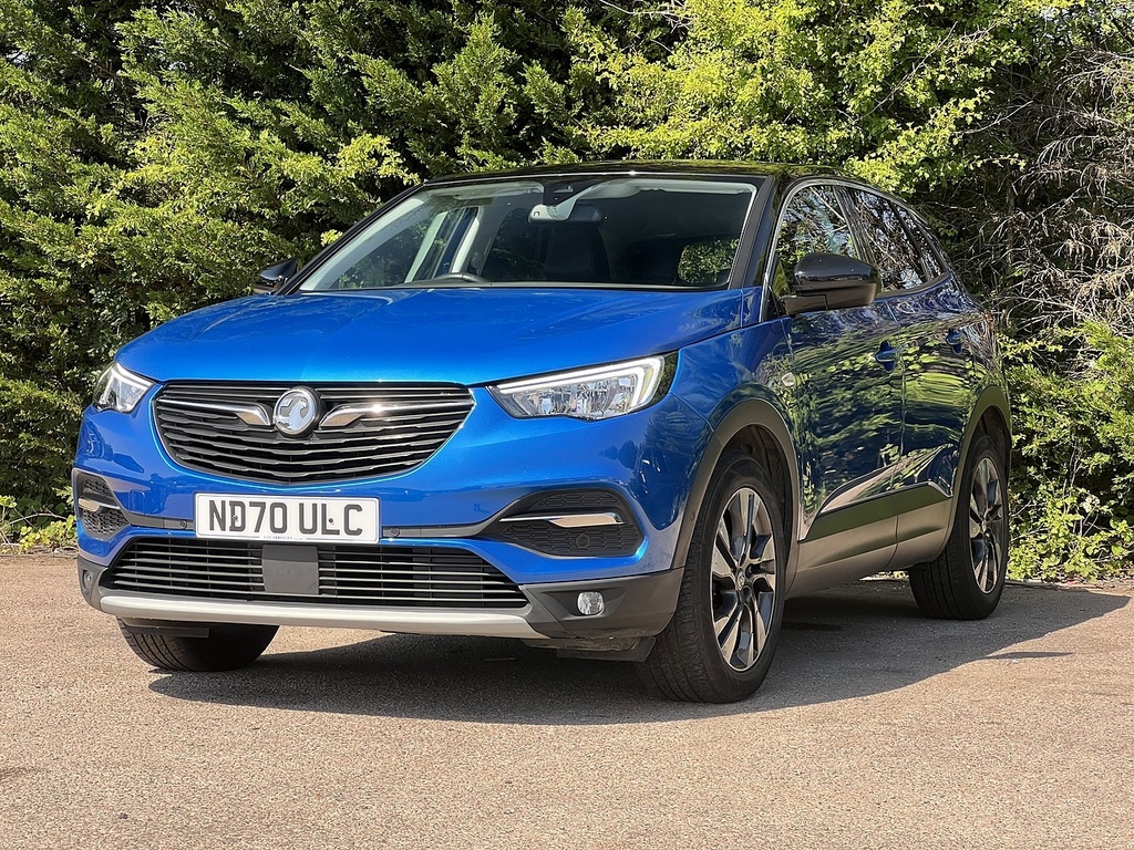 Vauxhall Grandland X Turbo Sri Nav ND70ULC Blue #3