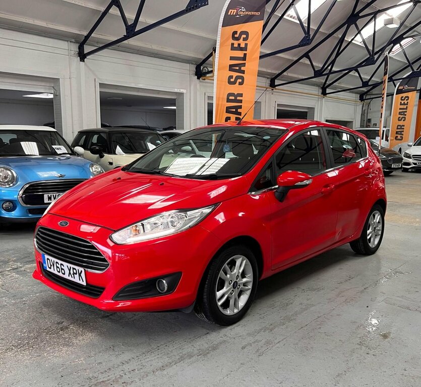 Ford Fiesta 1L Zetec OY66XPK Red #6