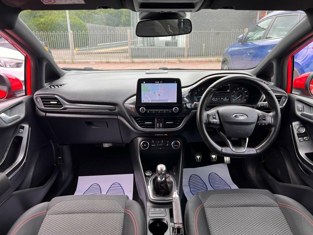 Ford Fiesta 1L St-line WN19HTT Red #2