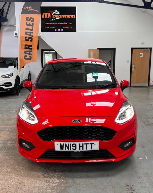 Ford Fiesta 1L St-line WN19HTT Red #5