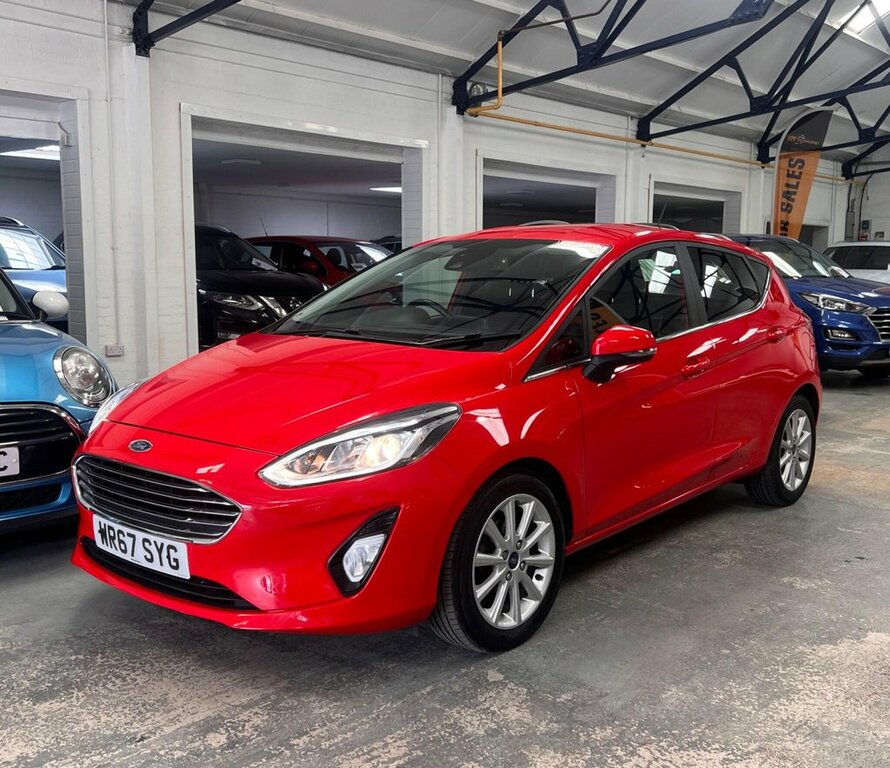 Ford Fiesta 1L Titanium WR67SYG Red #6