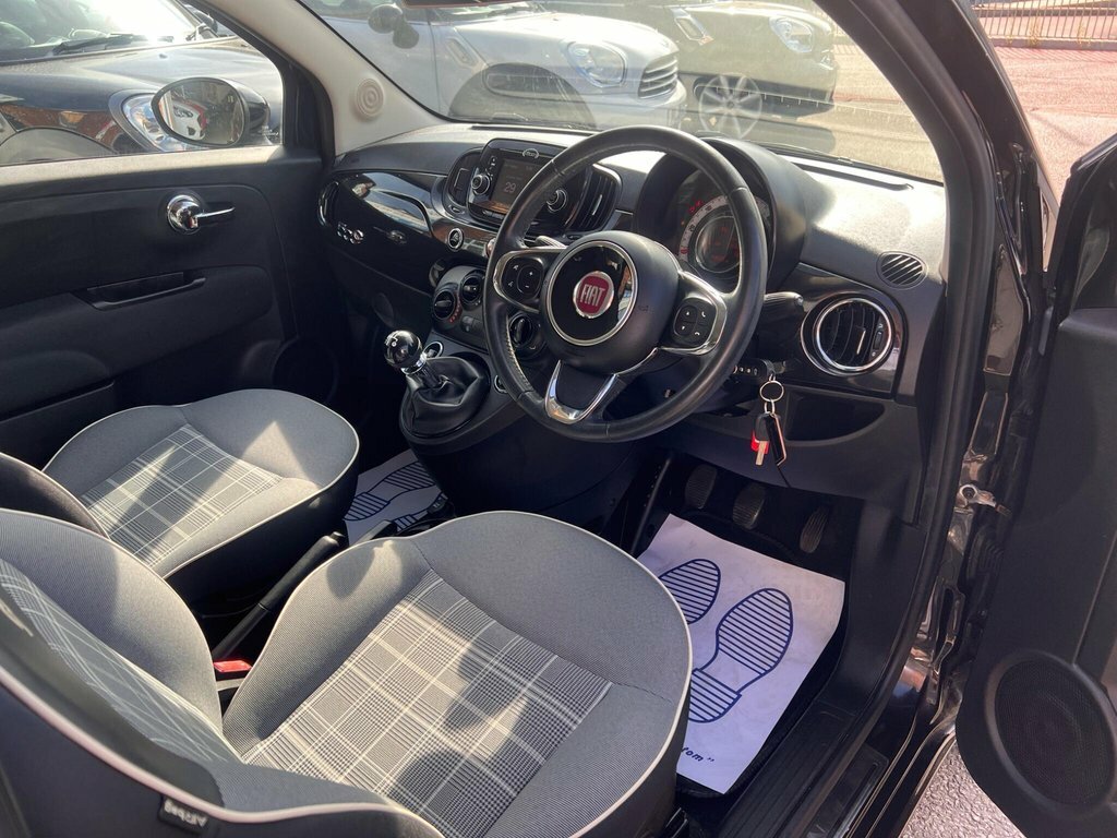 Fiat 500C 500 C Lounge S-a White #11