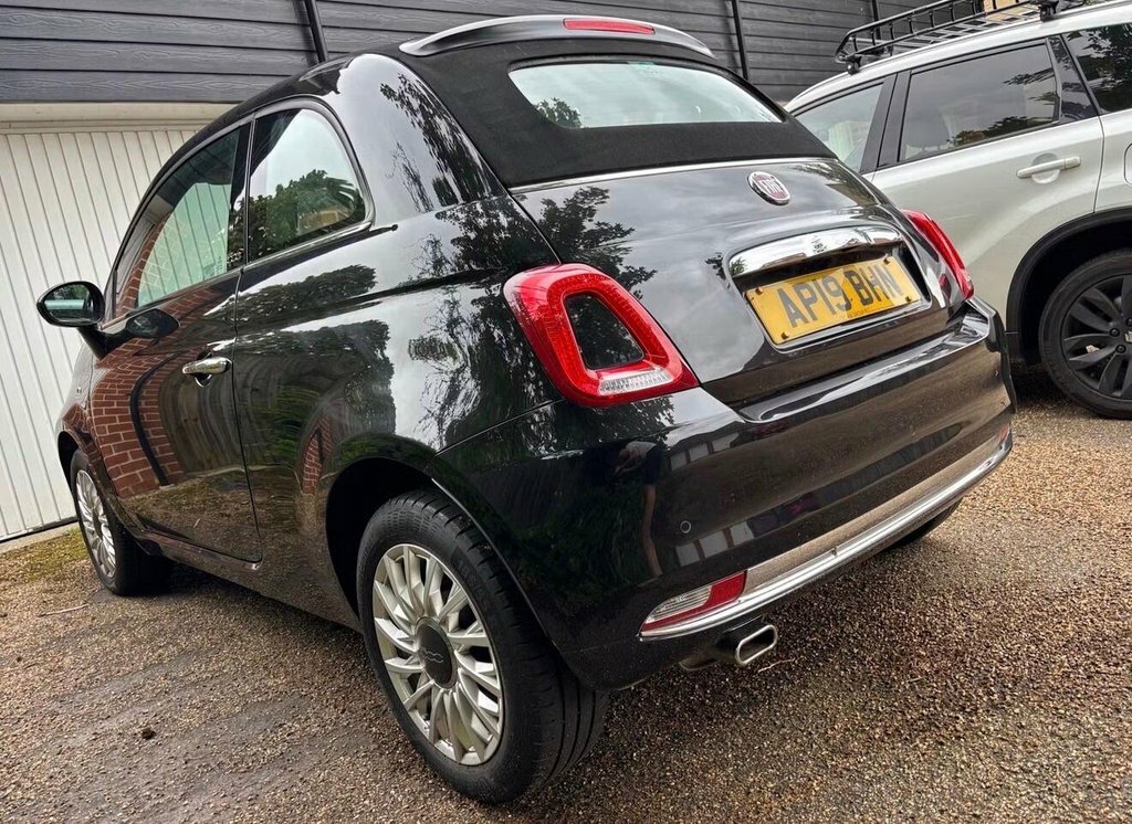 Fiat 500C 1.2L Lounge Black #3
