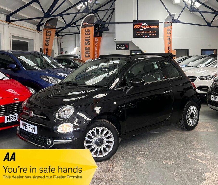 Fiat 500C 1.2L Lounge Black
