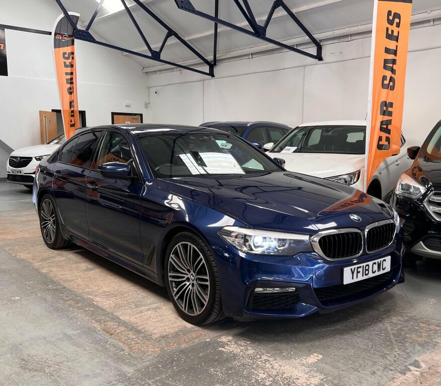 BMW 5 Series 2L M Sport Blue #4
