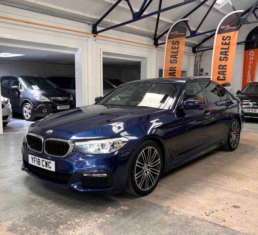 BMW 5 Series 2L M Sport Blue #6