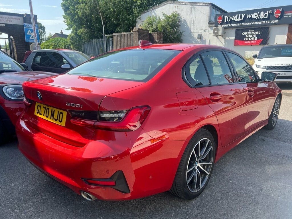 BMW 3 Series Saloon GL70MJO Red #6