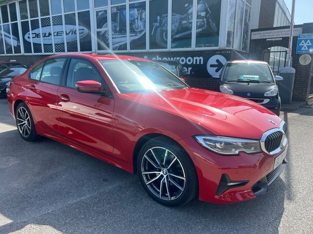 BMW 3 Series Saloon Red