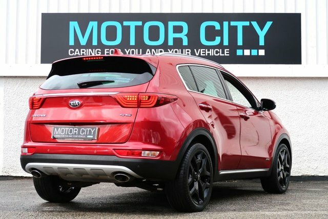 Kia Sportage 2.0 Crdi Gt-line Suv Awd Euro 6 1 Red #3