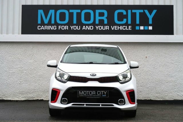 Kia Picanto 1.0 Gt-line Hatchback Euro 6 66 White #4