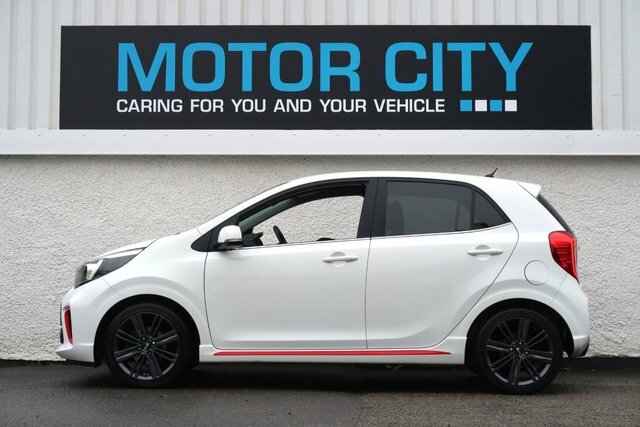 Kia Picanto 1.0 Gt-line Hatchback Euro 6 66 White #6